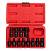 12-Piece 1/4 in. Drive Universal Metric Impact Socket Set