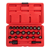 Sunex 1818 23-Piece 1/4 in. Drive Master Magnetic Impact Socket Set