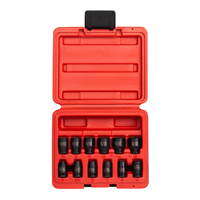 SunexÂ® Tools 12-Piece 1/4 in. Drive Metric Magnetic Impact Socket Set