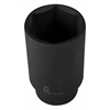 1/2" Drive 6 Point Deep Impact Socket  3/8"