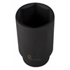 1/2 in. Drive Deep 6-Point Impact Socket 15mm