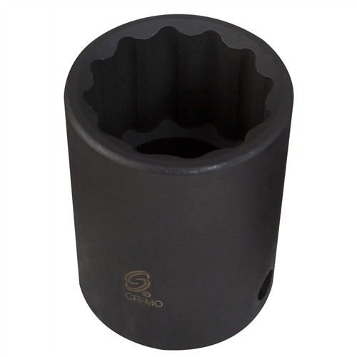 1/2" Drive 12 Point Standard Impact Socket 15mm