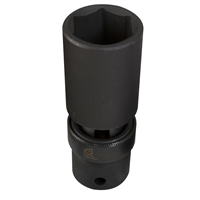 Sunex 217UMD 1/2 in. Drive 6-Point Deep Universal Impact Socket 17mm