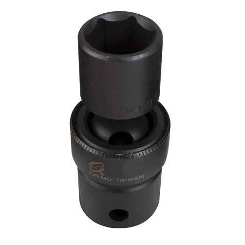 1/2 in. Drive Standard 6-Point Universal Impact Socket 19mm