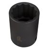 1/2" Drive 12 Point Standard Impact Socket 19mm