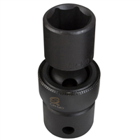 SunexÂ® Tools 1/2 in. Drive Universal Impact Socket, 24 mm