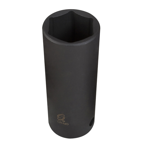 1/2 in. Drive 6-Point Extra Thin Wall Deep Impact Socket 19mm