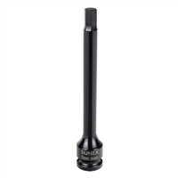 SunexÂ® Tools 1/2 in. Drive 10 mm Hex Impact Socket 6 in.