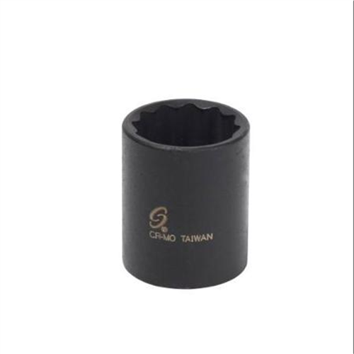 SunexÂ® Tools 3/8 in. Drive 12-Point 14 mm Impact Socket