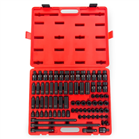 SunexÂ® Tools 80-Piece 3/8 in. Drive Master Impact Socket Set