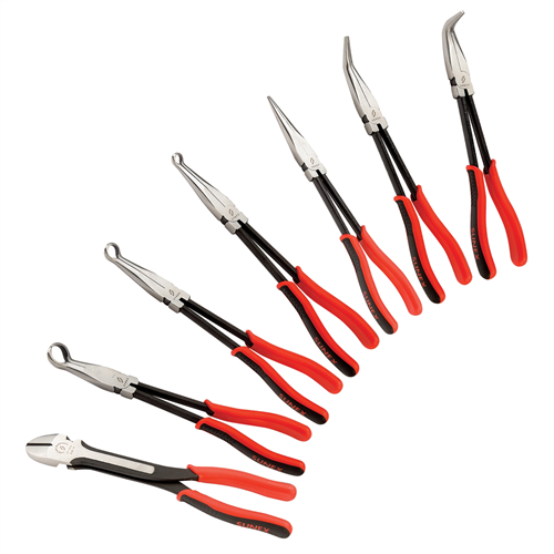 SunexÂ® Tools 7-Piece 11 in. Long Reach Pliers Set