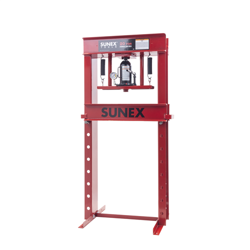 SunexÂ® Tools 20 Ton Manual Hydraulic Shop Press