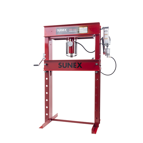 SunexÂ® Tools 40 Ton Air/Hydraulic Shop Press