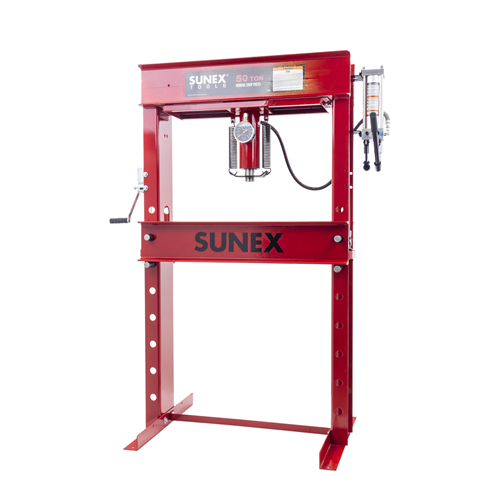 SunexÂ® Tools 50 Ton Manual Hydraulic Shop Press