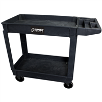 SunexÂ® Tools Compact Heavy Duty Utility Cart, Black