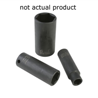 SunexÂ® Tools 1/4 in. Deep Magnetic Impact Socket, 7 mm