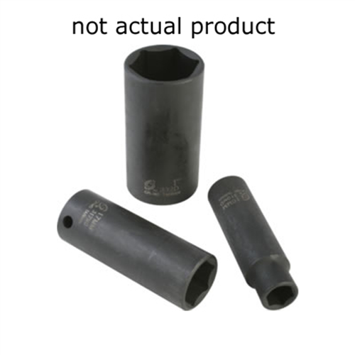 SunexÂ® Tools 1/4 in. Deep Magnetic Impact Socket, 7 mm
