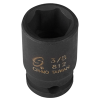 1/4" Drive 6 Point Standard Impact Socket 3/8"