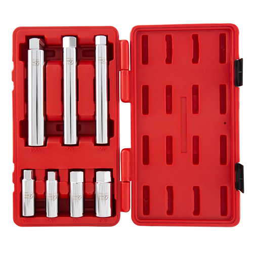 7 Piece 3/8" Drive Spark Plug Socket Set