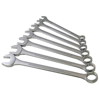SunexÂ® 7-Piece Fractional SAE Raised Panel Jumbo Combination Wrench Set