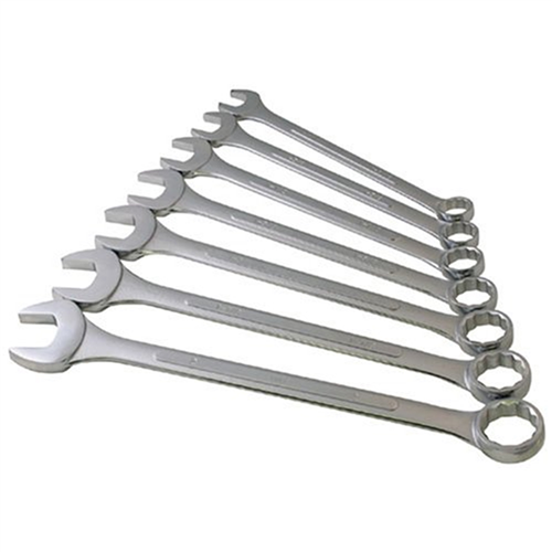 SunexÂ® 7-Piece Fractional SAE Raised Panel Jumbo Combination Wrench Set