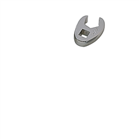 3/8" Dr. 5/8" Fully Polished Flare Nut Crowfoot Wrench