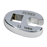 Sunex 971011 3/8" Dr. 11Mm Flare Nut Crowfoot Wrench