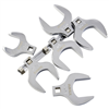 Sunex 9722A Sunex 6-Piece 1/2 in. Drive Full Polish Fractional SAE Jumbo Crowfoot Wrench