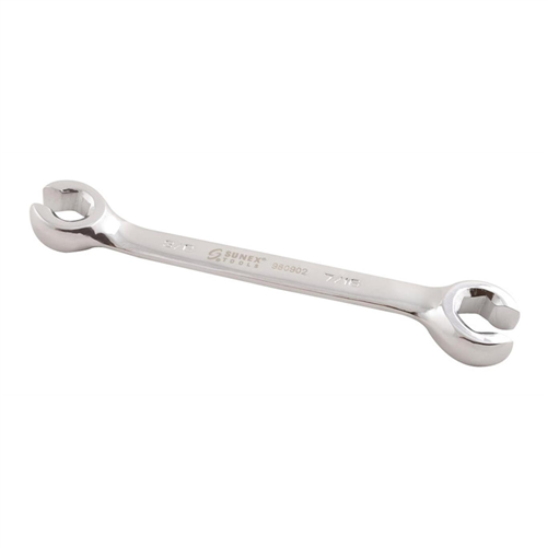 SunexÂ® Tools 3/8 in. x 7/16 in. Fully Polished Flare Nut Wrench