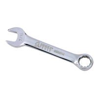 SunexÂ® Tools 7/16 in. Fully Polished Stubby Combination Wrench