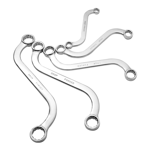 5-Piece S-Style Fractional SAE Wrench Set