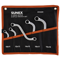 5-Piece S-Style Metric Wrench Set
