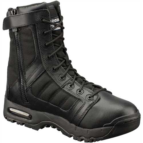 Original S.W.A.T.Â® Air 9 in. Side-Zip Tactical Boots, Black, Size 11.0