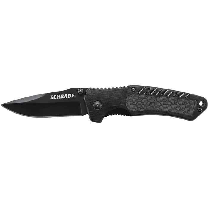 Taylor Brands Sch206 Schrade Liner Lock Folding Knife Drop Point Blade