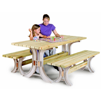 2x4 Basics Picnic Table Kit (Lumber Not Included)