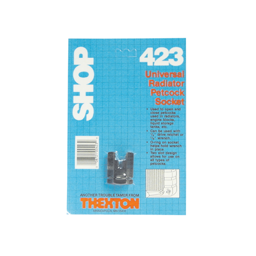 Thexton 423 Universal Radiator Petcock Socket