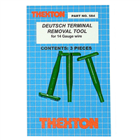 Thexton 584 Deutsch Terminal Removal Tools for 14 Gauge Wire
