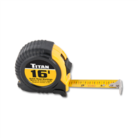Titan 10905 Titan 16 Ft. Tape Measure