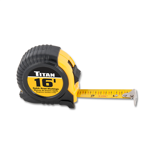 Titan 10905 Titan 16 Ft. Tape Measure