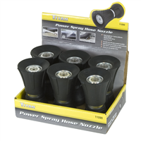 TitanÂ® 6-Piece Power Spray Hose Nozzle Counter Display