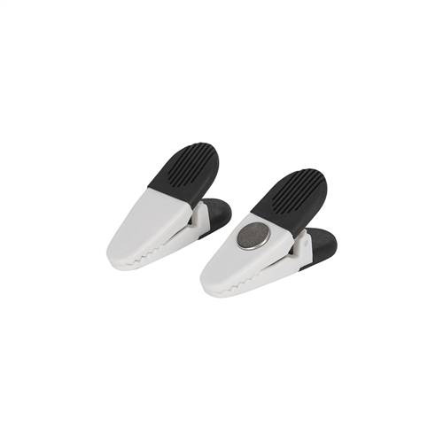 White Magnetic 2-Pc Clips - Shop Titan Products Online