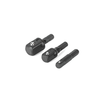 TitanÂ® 3-Piece Impact Stubby Socket Adapter Set