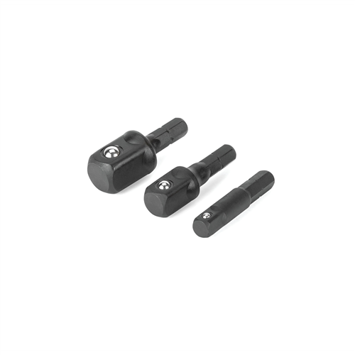 TitanÂ® 3-Piece Impact Stubby Socket Adapter Set