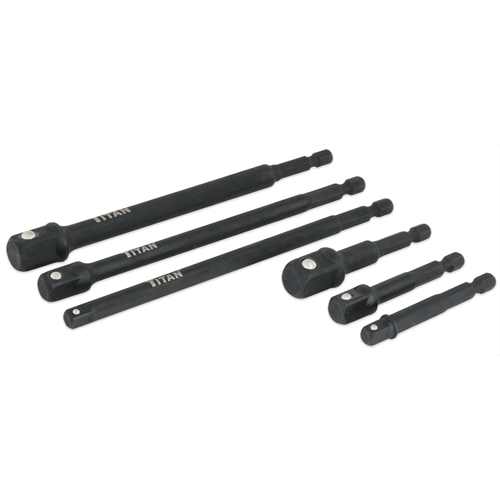 Titan 12087 Titan 6-Piece Socket Adapter Set