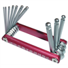 Titan 12700 10 Piece Ball Hex Key Set - SAE