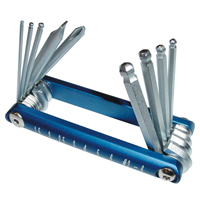 Titan 12705 9 Piece Ball Hex Key Set - Metric