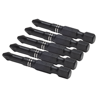 Titan 5-Piece. 2 in. Phillips PH2 Impact Bit Set