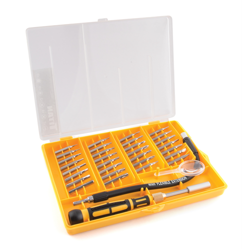 Titan 33-Piece Multi-Bit Precision Screwdriver Set