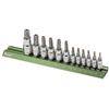 Titan 16121 Titan 12-Piece Tamper Resistant Torx Bit Set