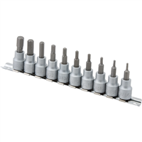 TitanÂ® 10-Piece 3/8 in. Drive SAE Hex Bit Set